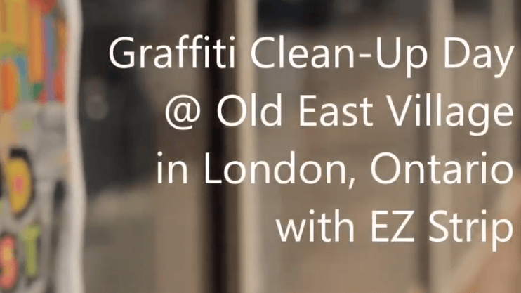 Graffiti Clean Up Day London Ontario