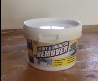 Home Strip Paint & Varnish Remover In Action