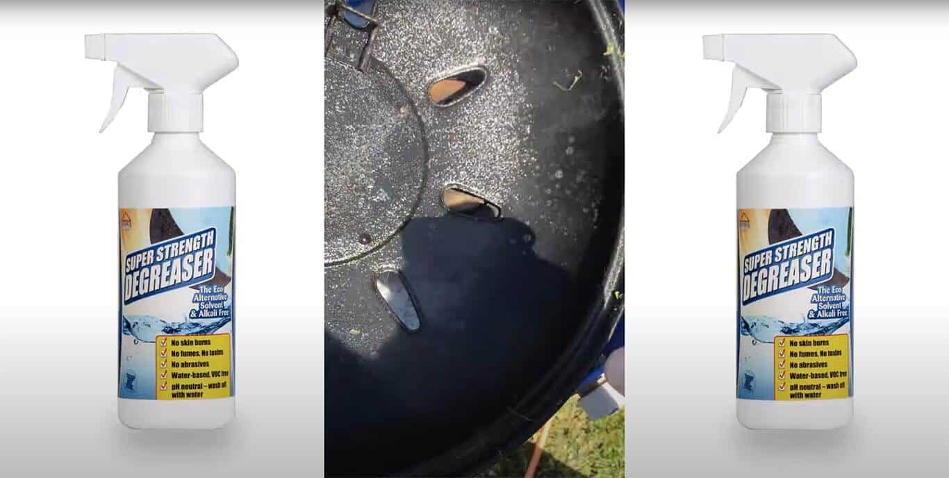 cleaning a bbq demo video