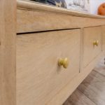 upcycling and restoring sideboard